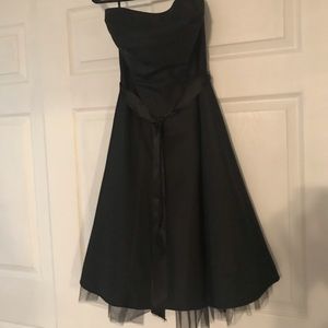 Onyx Nite Cocktail Dress (Black)
